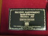 Smith & Wesson Sigma .40 Second Amendment - 2 of 12