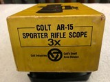 Colt AR15 Carry Handle Scope Yellow Box - 2 of 8