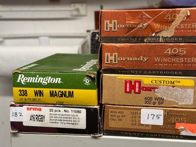 Hard to findcalibers at discount prices 405 Win, 9X3X72R, Win 38-55 - Image 10 of 14