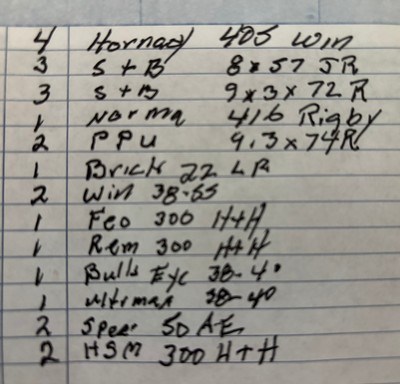 Hard to findcalibers at discount prices 405 Win, 9X3X72R, Win 38-55 - Image 1 of 14