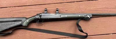 Ruger 77/22, .22 lr canoe paddle stock - Image 1 of 4
