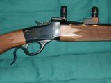 Winchester (Miroku) !885 single shot 22-250 caliber NIB - 1 of 11