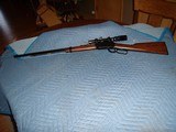 Henry Lever action,
22lr cal.
Scarce 24" barrel =, octagon - 1 of 5