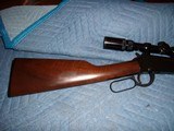 Henry Lever action,22lr cal.Scarce 24" barrel =, octagon - 3 of 5