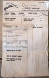 Weatherby Deluxe Rifle Pre-Mark V from 1958 with original distributor's receipt! - 2 of 12