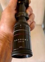 Weatherby Supreme 3-9 X44 scope - 4 of 4