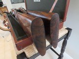 Flli PIOTTI Model Monaco Vintage Matched Pair 12 Ga. 30” Game Guns, PATELLI Engraved, finest Turkish walnut,Cased with Accessories, Springs, Pins - 13 of 15