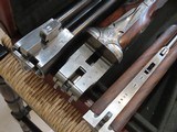 Flli PIOTTI Model Monaco Vintage Matched Pair 12 Ga. 30” Game Guns, PATELLI Engraved, finest Turkish walnut,Cased with Accessories, Springs, Pins - 14 of 15