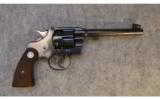 Colt Officers Target Model ~ .22 Long Rifle - 1 of 2