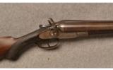 H. Pieper Damascus Double Barrel Hammer Shotgun - 2 of 9