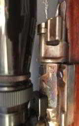 Mauser with case coloring and engraved with German Natzi eagle - 2 of 15