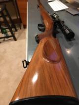 Steyr Anton Schwander Wien
243 Kayles scope and Claw mounts, custom cover and case for scope - 4 of 14