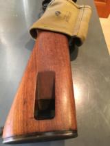 M1 carbine, one correct era scope, 2 base for scope, sling, magazines and
a bunch of accessory
in pristine condition - 9 of 16
