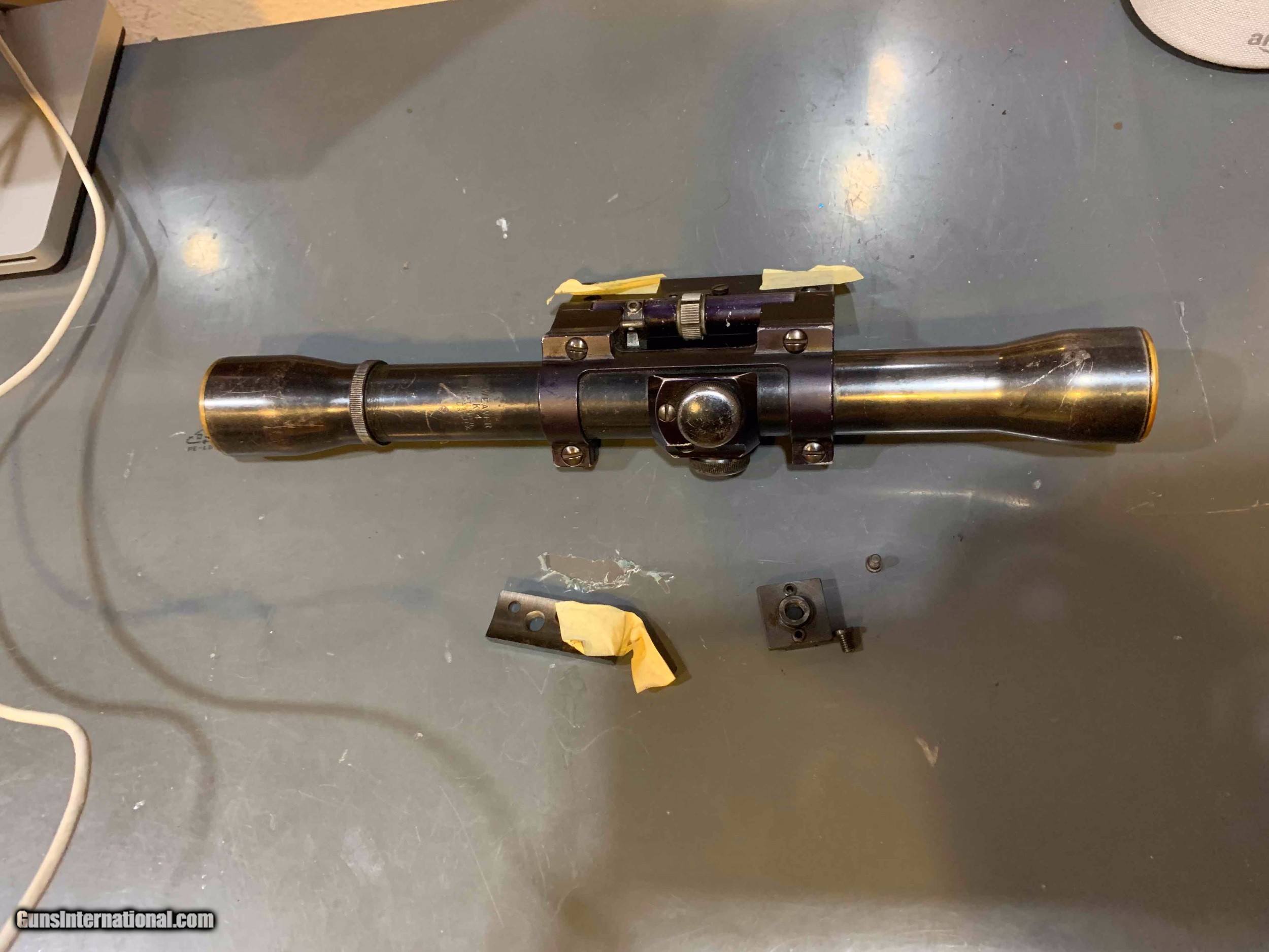 Winchester Model 70 scope and mounts