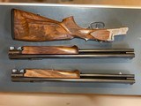 Krieghoff Quadro drilling combonation gun, 2 barrel set, two wood sets, two illuminated scopes, case, 20/20/7x65R and 20/20 9.3 74R, - 3 of 14