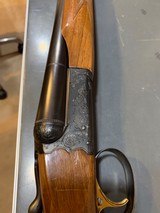 Ithaca 200 E side by side shotgun, 26 inch barrel, hi condition, used little with wrap around wood - 8 of 15
