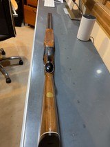 Ithaca 200 E side by side shotgun, 26 inch barrel, hi condition, used little with wrap around wood - 12 of 15
