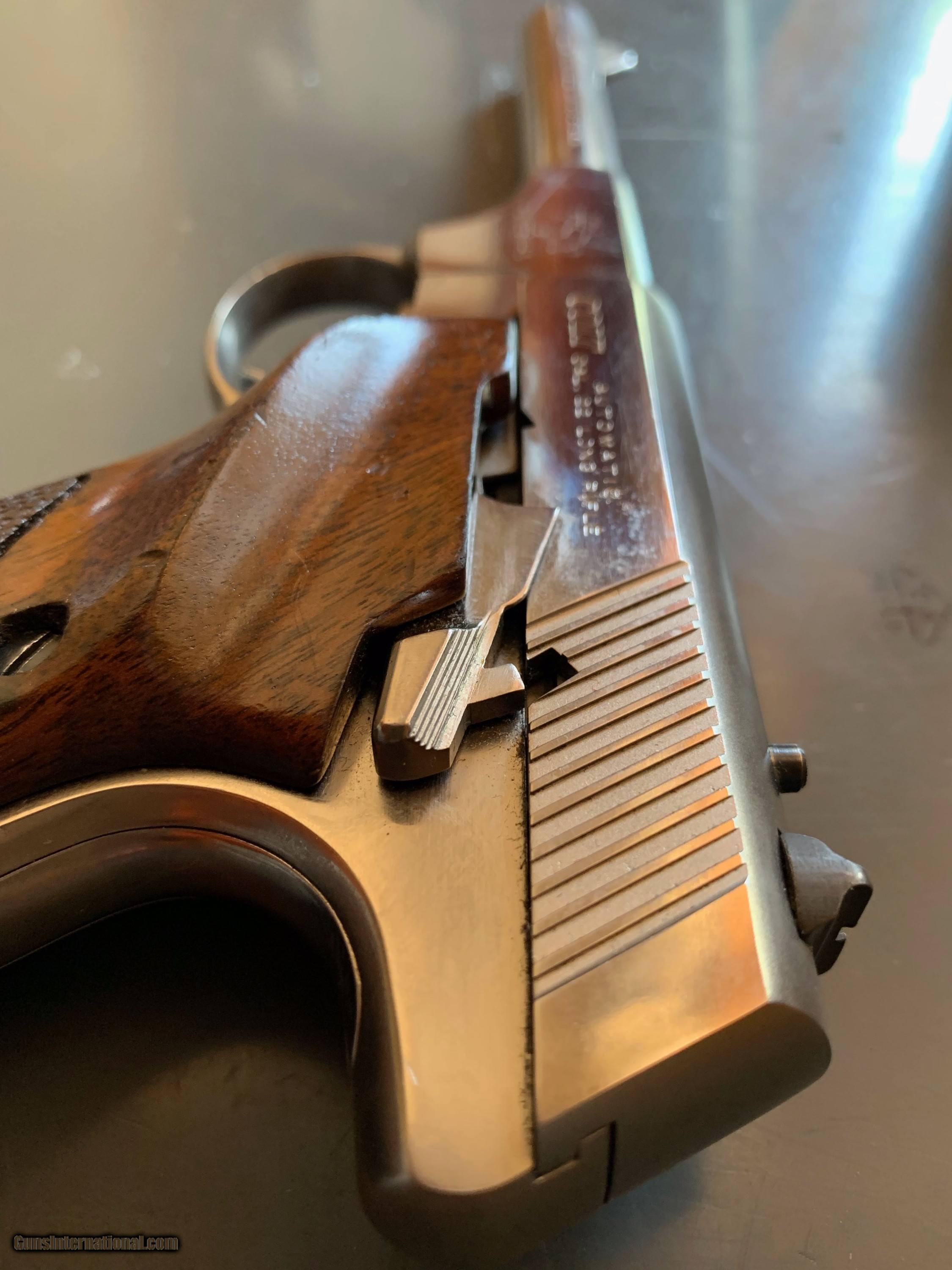 Colt Huntsman 22 factory Nickel plated in perfect shape