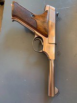 Colt Huntsman 22 factory Nickel plated in perfect shape - 4 of 12