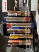 Benelli Super sport Performance Shop shot gun, almost new, shot 4 boxes, with the box and all chocked and accessary, 12 gauge - 15 of 15