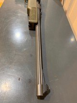 Remington 700 Titanium with custom barrel, custom sniper stock, and short 16.5 inch medium weight barrel (German), custom trigger and case, 7- - 6 of 8