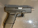 Glock 29 10mm, with custom ported barrel, custom lockable trigger, custom magazine, Trijicon sites, compact and 15 rounds of 10mm - 1 of 10
