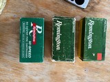 22 Remington jet Mag, 3 boxes missing one round, 149 rounds - 2 of 3