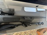 FN FNAR 308, 20inch barrel, Burris scope, tripod, 4 magazines and case - 8 of 15
