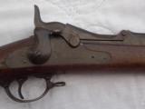 Model 1879 Springfield trapdoor rifle and bayonet - 2 of 11