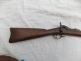 Model 1879 Springfield trapdoor rifle and bayonet - 4 of 11