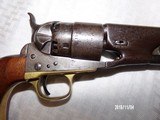 Model 1860 colt army early 4 screw revolver - 6 of 8