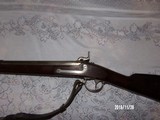 Springfield model 1842 musket with bayonet and original sling. - 5 of 12