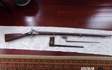 model 1842 Harpers Ferry musket and bayonet - 2 of 13