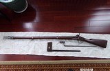 model 1842 Harpers Ferry musket and bayonet - 3 of 13
