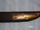 Model 1855 saber bayonet and scabbard - 7 of 11