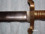 Model 1855 saber bayonet and scabbard - 3 of 11