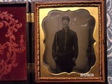 sixth plate tintype of Union soldier - 3 of 4