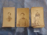 Three civil war cdv photos - 3 of 3