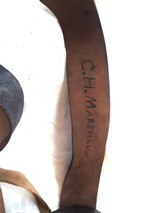 Civil War cartridge box and sling, belt with buckle and cap box, and canteen - 4 of 12