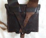 Civil War cartridge box and sling, belt with buckle and cap box, and canteen - 5 of 12