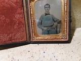 9th plate tintype of Union soldier - 2 of 2