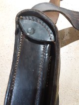 Original Civil War cartridge box, sling, and plates with soldiers name. - 4 of 12