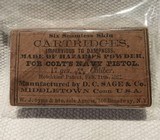 Full sealed box of .36 Cal. Colt Navy cartridges