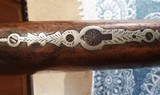 19th century double barrel percussion shotgun with bullet mold - Image 6 of 13