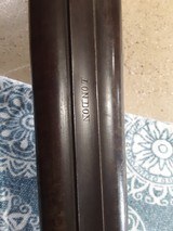 19th century double barrel percussion shotgun with bullet mold - Image 7 of 13