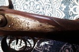 19th century double barrel percussion shotgun with bullet mold - Image 8 of 13