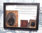 Civil War tintypes of KIA brothers - Image 1 of 4