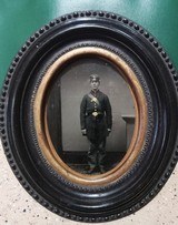 Quarter plate tintype in thermoplastic frame - Image 1 of 6