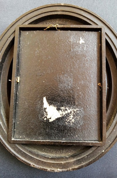 Quarter plate tintype in thermoplastic frame - Image 6 of 6
