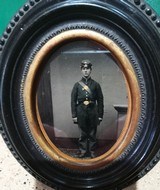 Quarter plate tintype in thermoplastic frame - Image 3 of 6